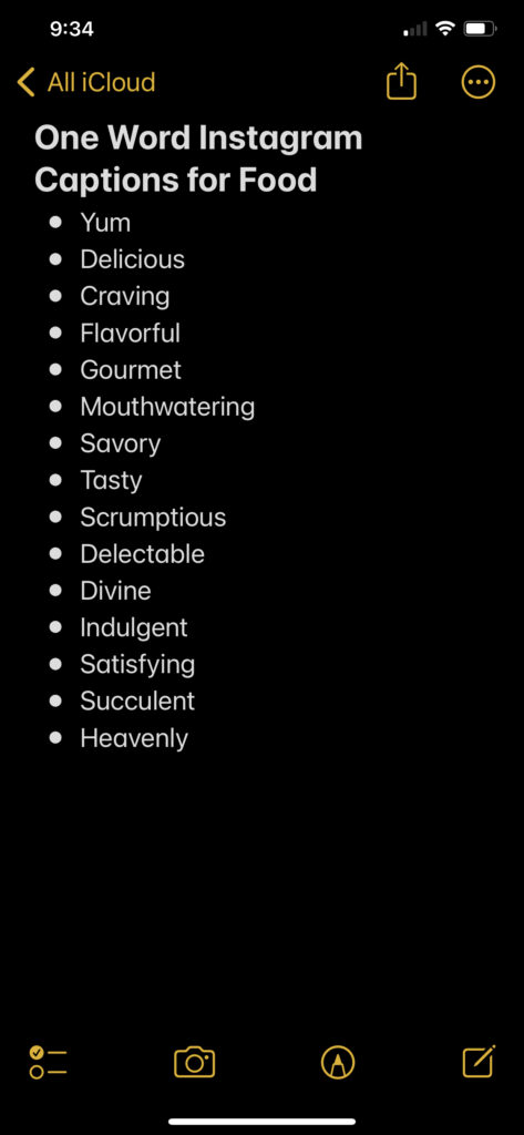 217 Best One Word Captions for Instagram (2026)
