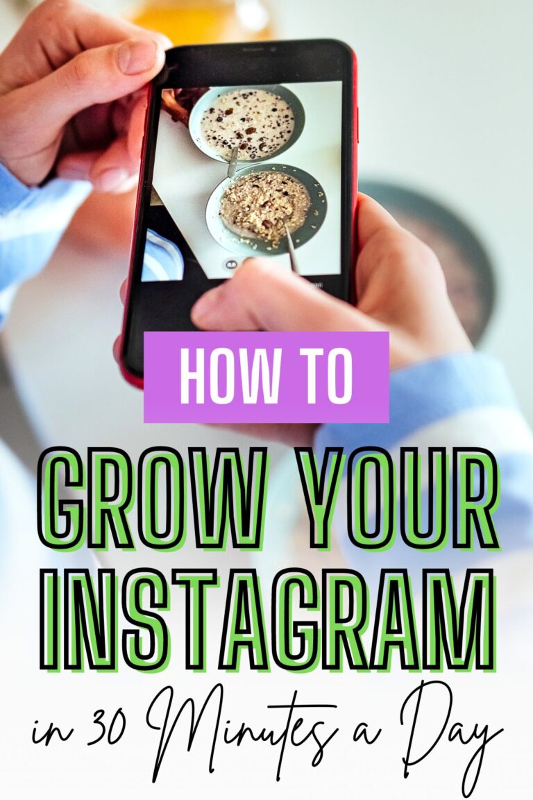 How to Grow Your Instagram in 30 Minutes a Day: Quick Daily Strategies