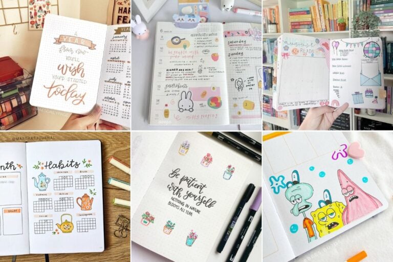 20 Creative Bullet Journal Spreads to Spark Joy and Productivity